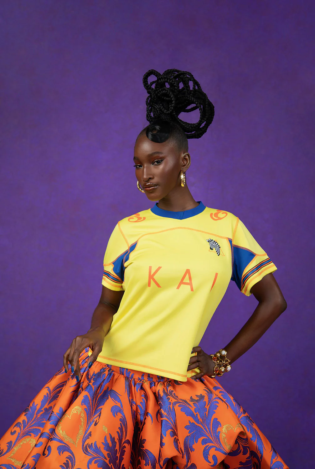 Kaida Football Jersey - Yellow