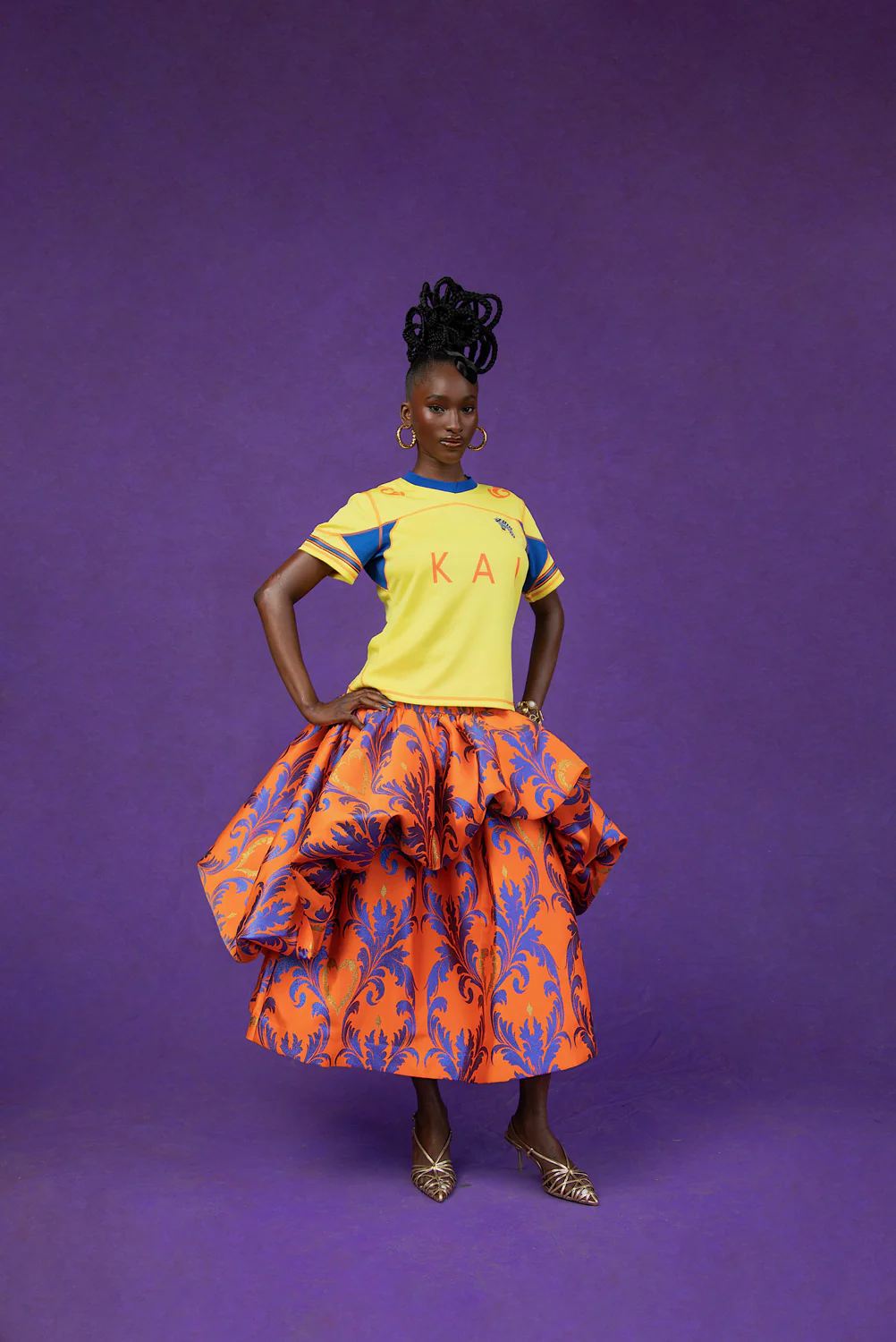 Kaida Football Jersey - Yellow - Image 3