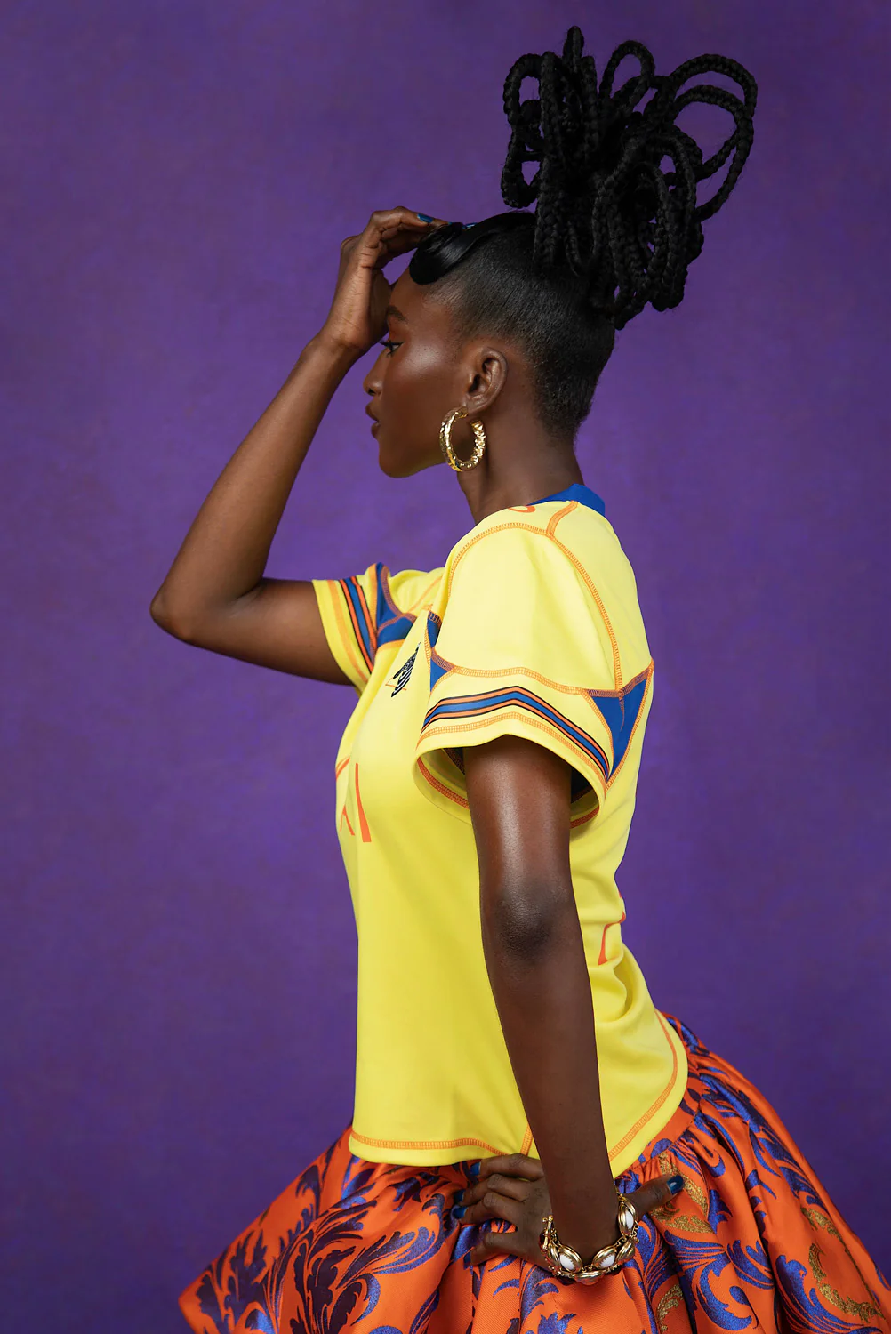 Kaida Football Jersey - Yellow - Image 4